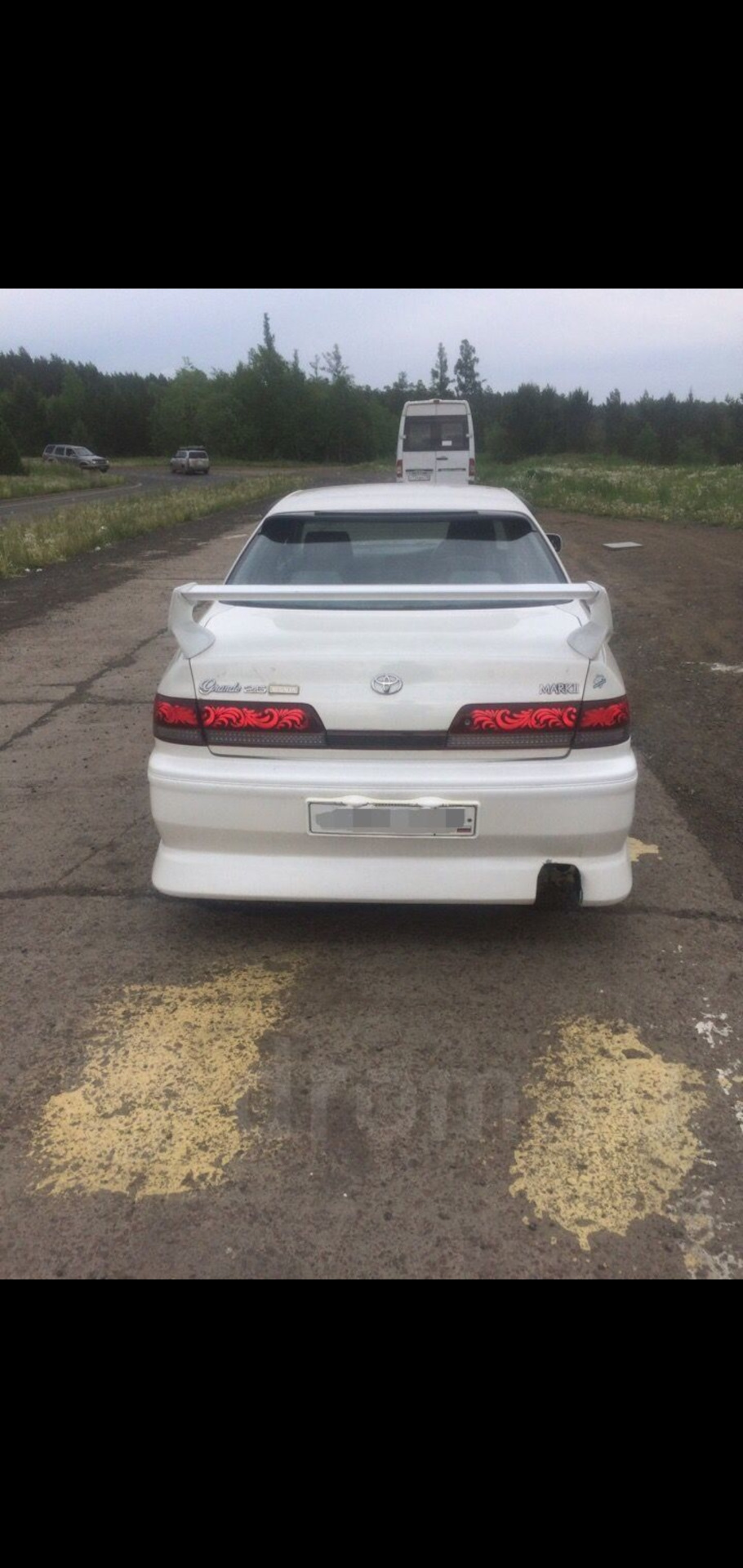 Подключил стоп-сигнал в спойлере — Toyota Mark II (100) бензин, 2,5 л ...