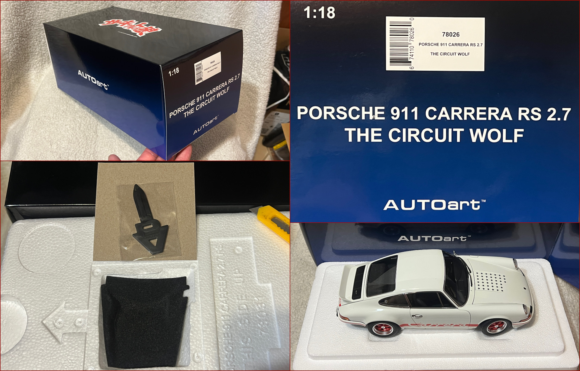 1/18 Porsche 911 Carrera RS 2.7 