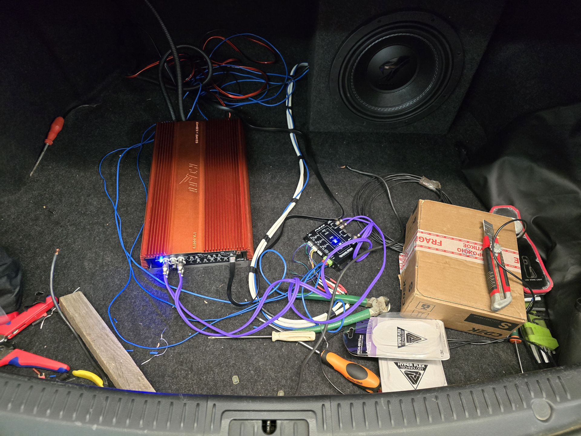 Тыл DL Audio Anaconda 165 coax 🔊🔊🔊 — Mazda 6 (2G) GH бензин, 1
