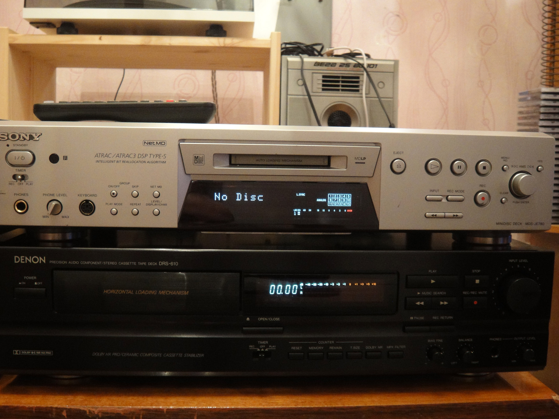 Sony MDS-JE640 Minidisc Deck — Сообщество «Клуб Почитателей