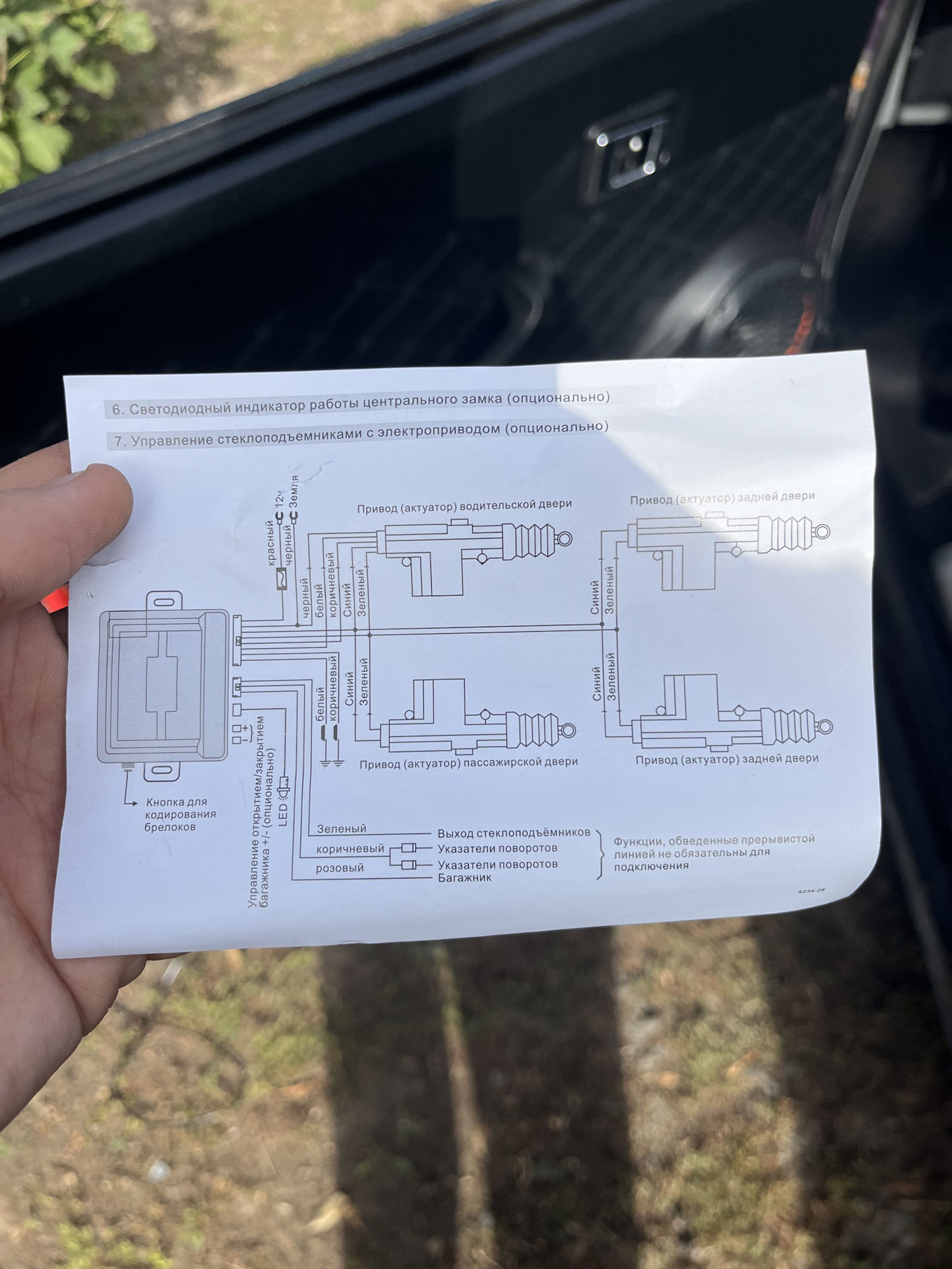 012. 7 месяцев спустя запись о центральном замке. — Lada 2102