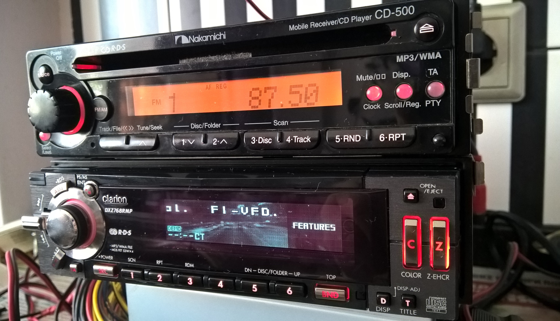 Nakamichi CD-45Z — Subaru Legacy Outback (BE/BH) бензин, 2,5 л