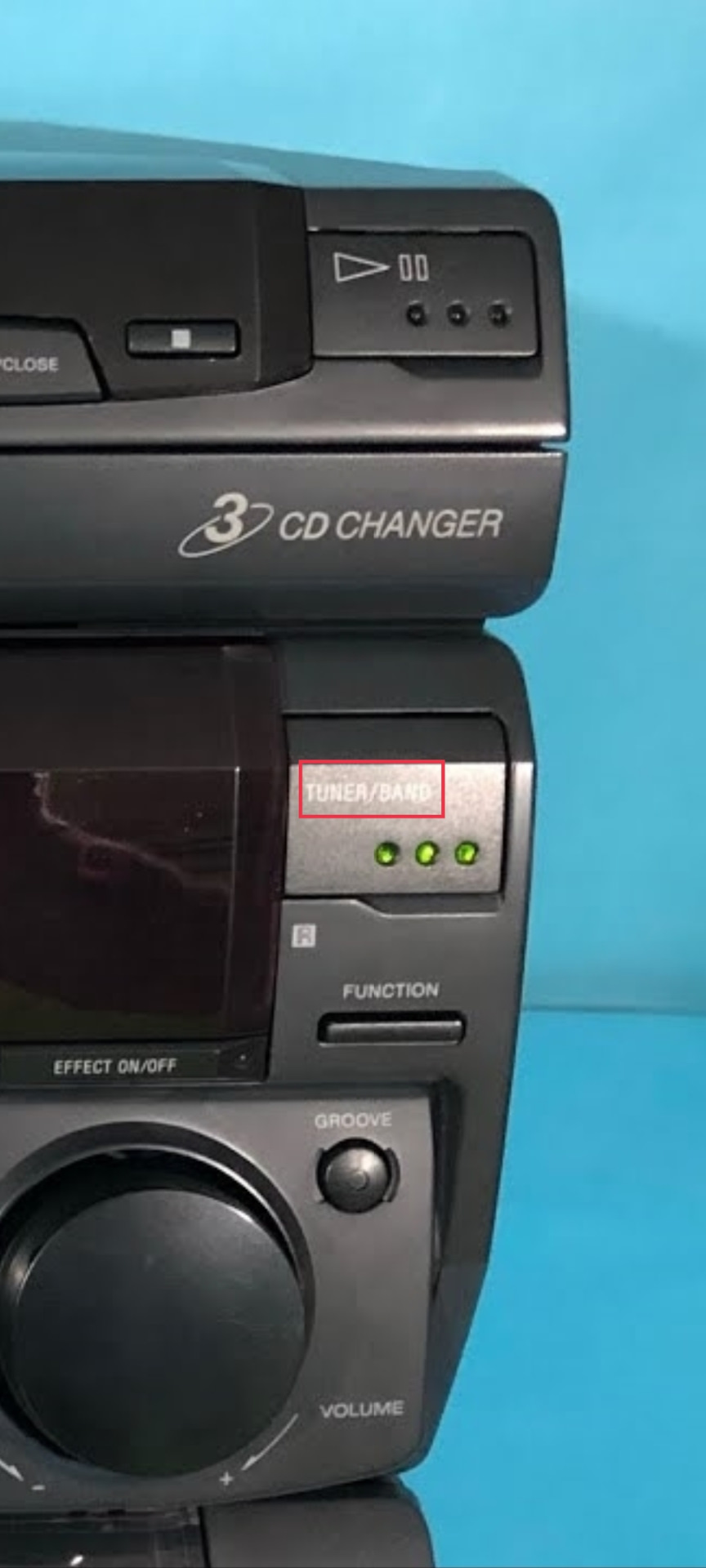Помогите разобраться с тюнером в SONY MHC-881 Почему не включается