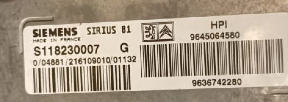 Code P1631c Citroen C5 HPI — ошибка P1631 — DRIVE2