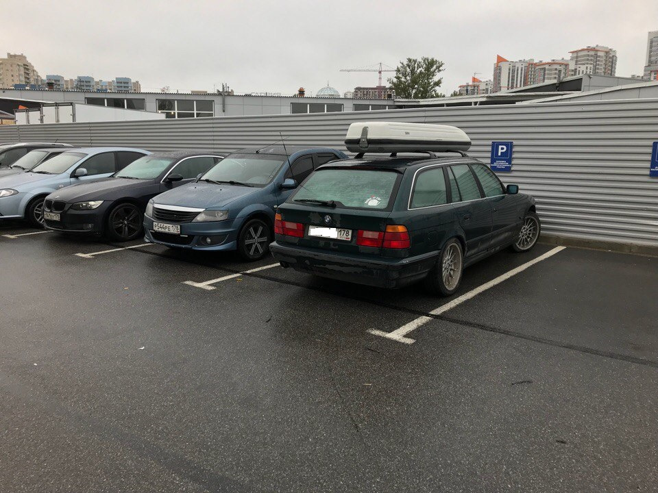 Vvbbn Рейлинги или багажник на крышу Е34 — BMW 5 series (E34) бензин, 2,5 л ...