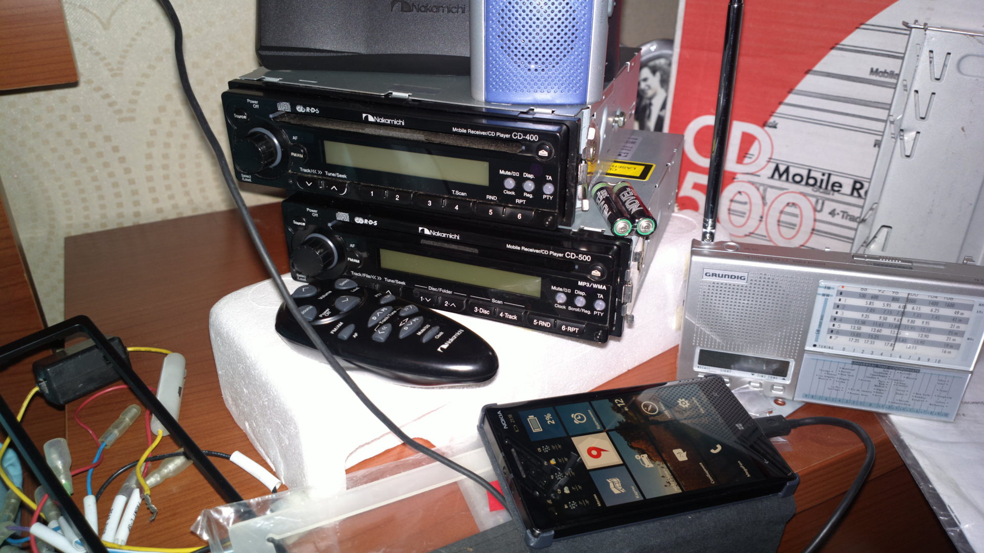 Nakamichi CD-45Z — Subaru Legacy Outback (BE/BH) бензин, 2,5 л