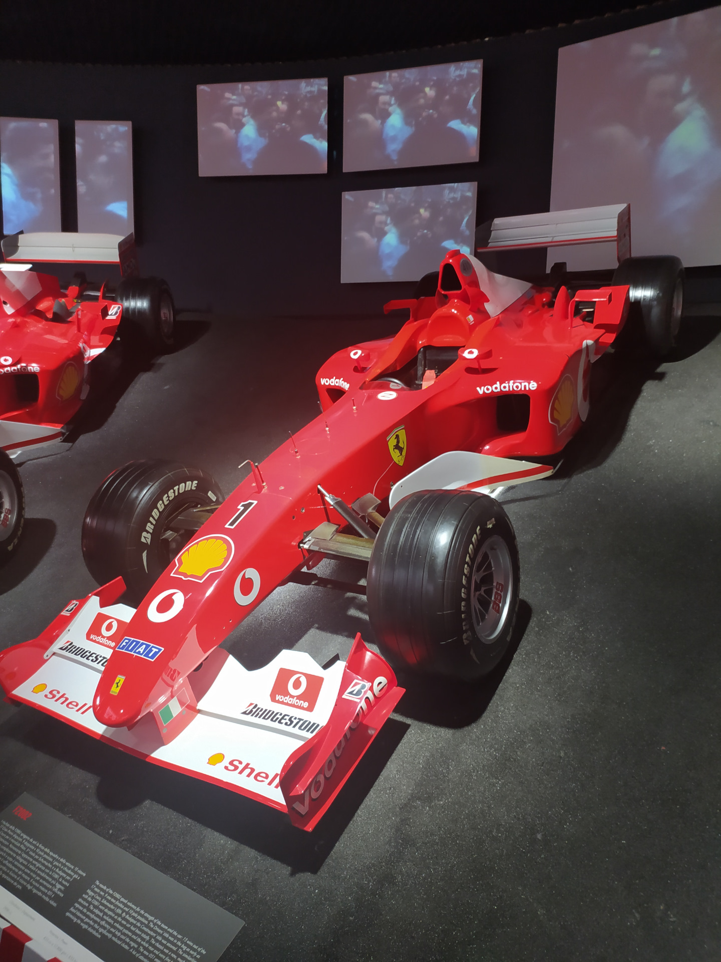 Ferrari F2003-GA F-1, 2003 #1 M.Schumacher (Hot Wheels #B1023) +