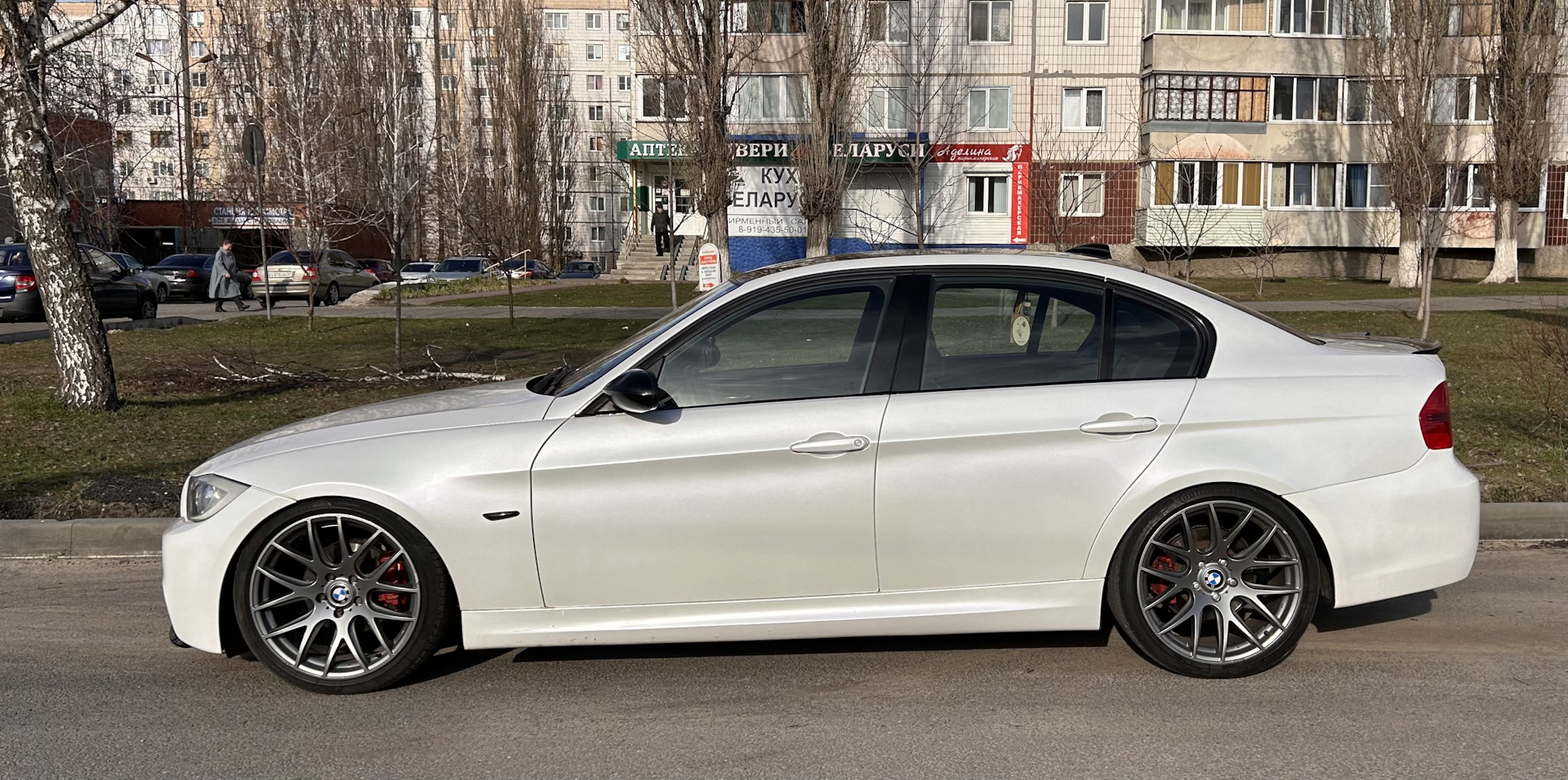 Eibach pro-kit — BMW 3 series (E90) бензин, 3 л, 2009 года