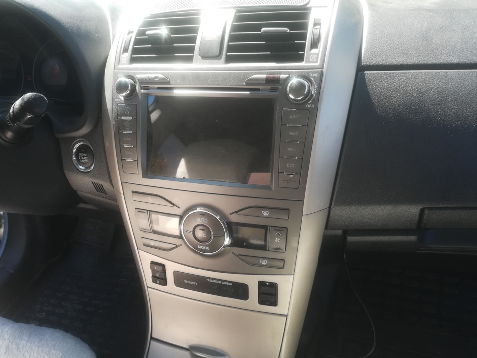 Нужна помощь по магнитоле андроид! — Toyota Corolla (140/150) бензин, 1 ...