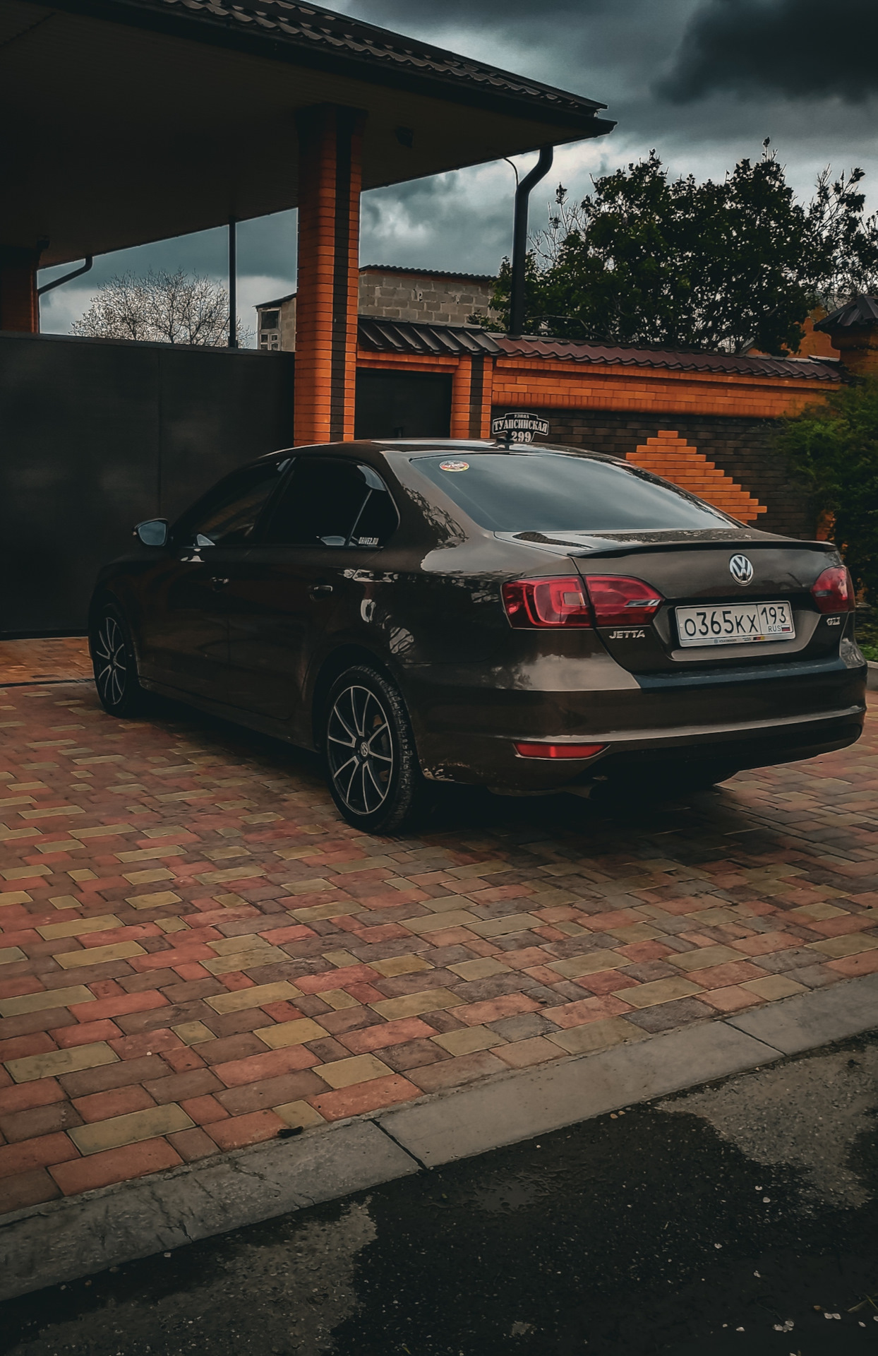 Лип спойлер — Volkswagen Jetta VI бензин, 1,4 л, 2011 года | стайлинг ...