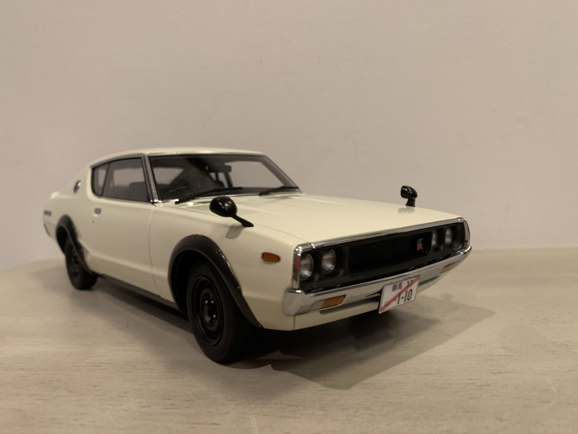 Nissan Skyline 2000 GT-R (KPGC110), 1973 (1/18 AUTOart) Часть-1