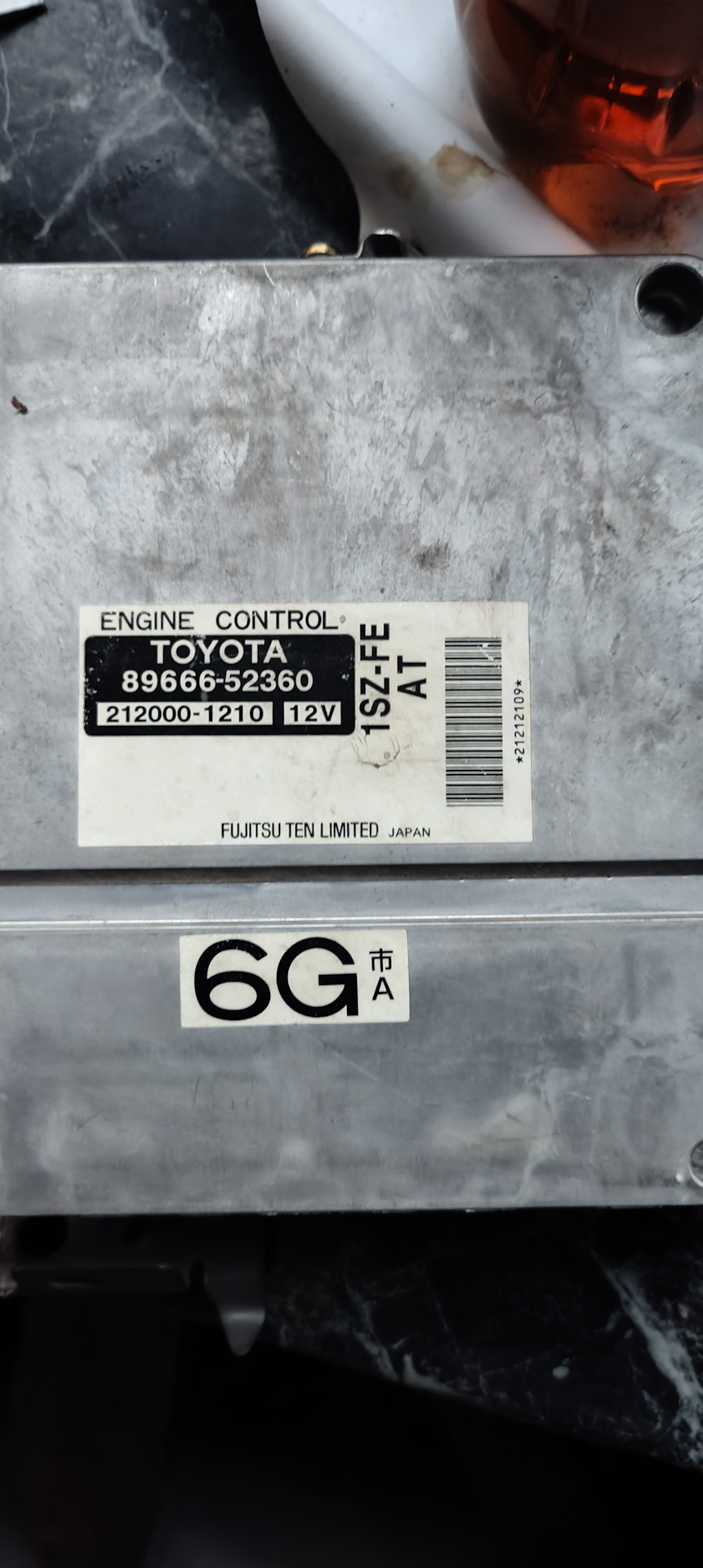 Модификация ECU 89661-52591 ДВС 1SZ-FE с АКПП Aisin U440E на
