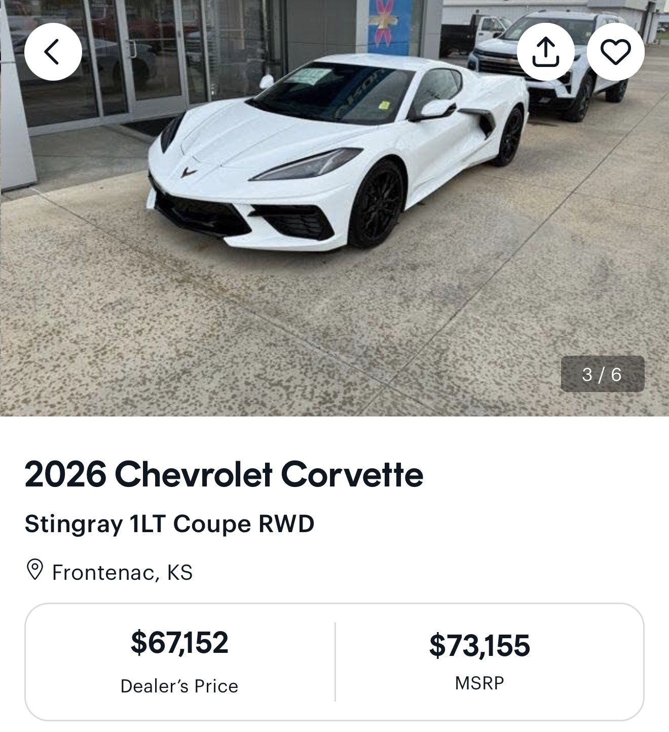 Chevrolet Corvette ZR1X официально стал самым быстрым серийным